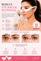 Red Light EMS Eye Massager Glasses