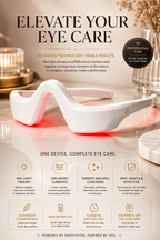Red Light EMS Eye Massager Glasses