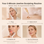 EMS Lymphatic Drainage Face Massager how to use steps