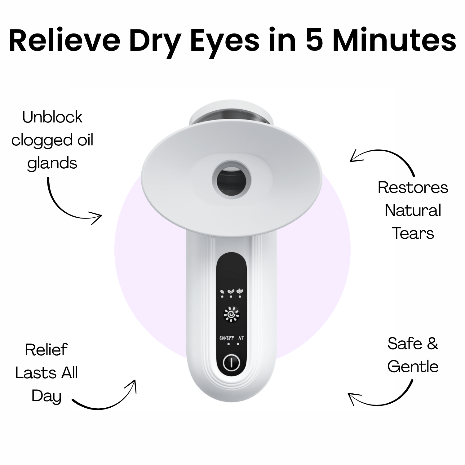Eyvelle steam therapy eye wand