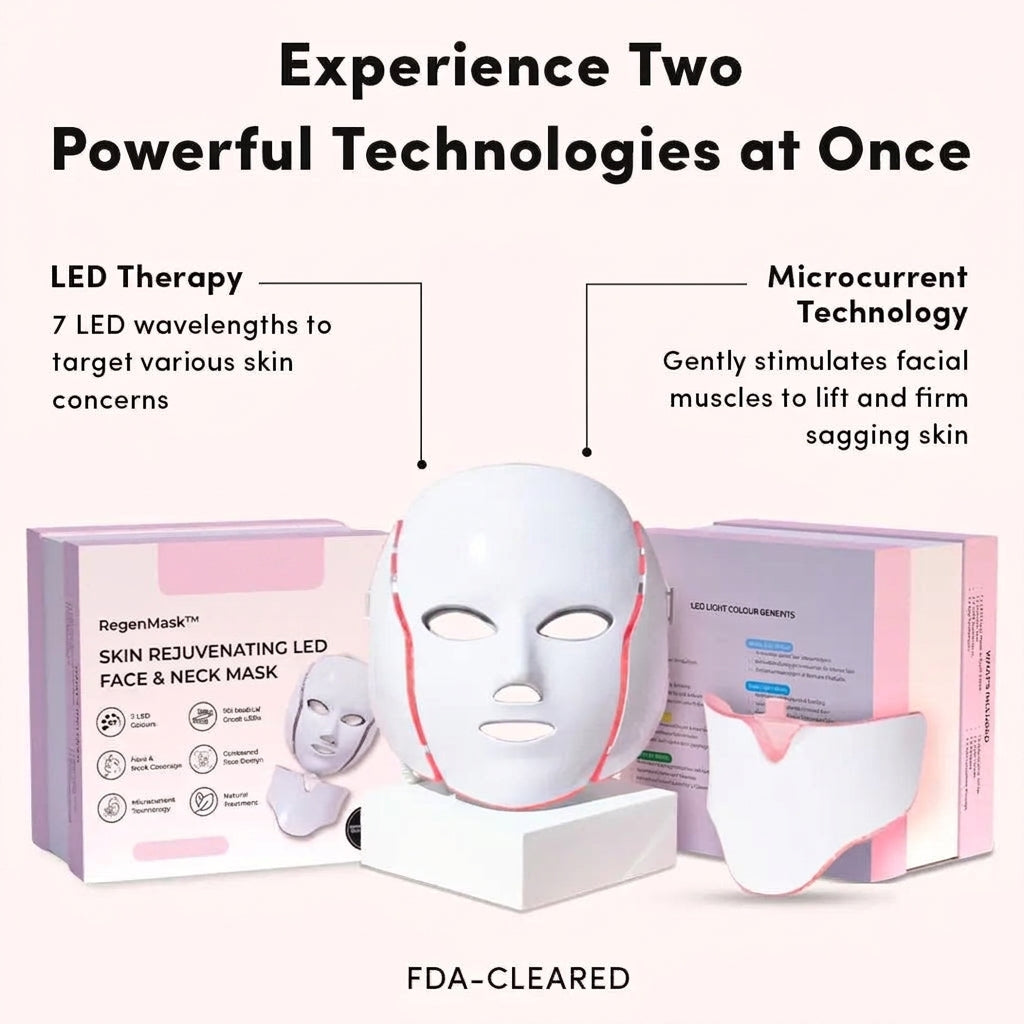 LED & Microcurrent Face Lifting Mask