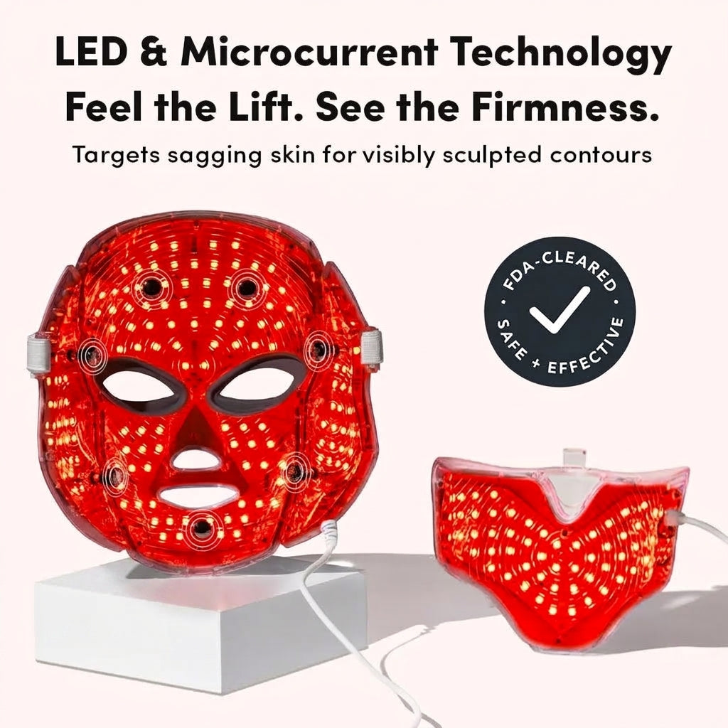 LED & Microcurrent Face Lifting Mask