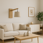 Oak Panel Wall Lamp