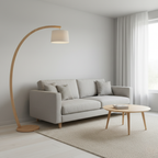 Birch Arc Floor Lamp